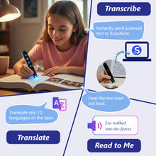 Load image into Gallery viewer, WorldPenScan AI Reader - A Smart Pen Scanner with AI Reading Buddy