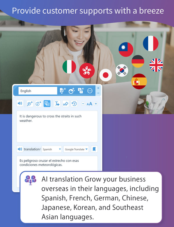 AI VoiceWriter – Smart Dictation & AI Writing Assistant for Windows & Mac with USB Dongle & Mobile App for Voice Input, Proofreading, Rewriting & Multilingual Support