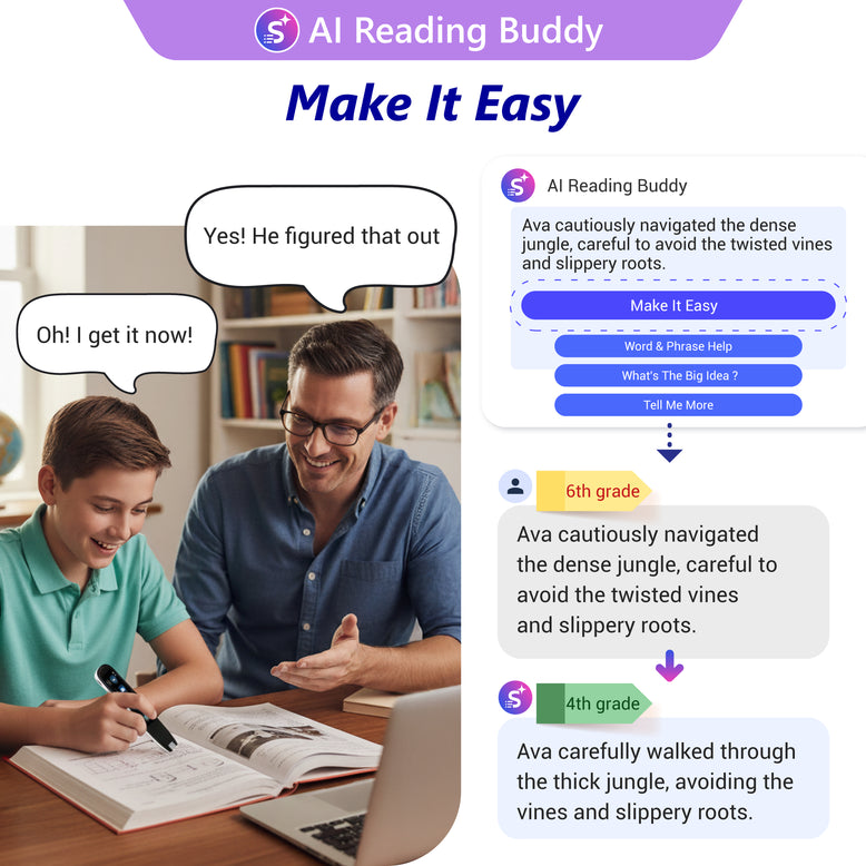 WorldPenScan AI Reader - A Smart Pen Scanner with AI Reading Buddy
