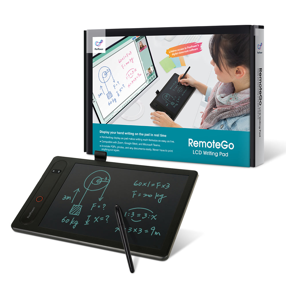 RemoteGo LCD Writing Pad - Include Online Teaching Software
