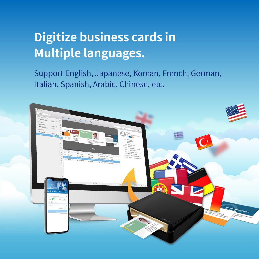 Digitize business cards