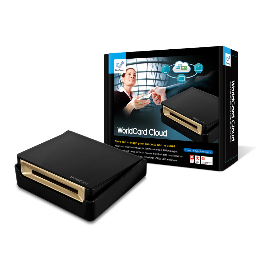 【新品未使用】名刺スキャナー PenPower WorldCard Cloud PenPower WorldCard Cloud - Save and manage your contacts on the